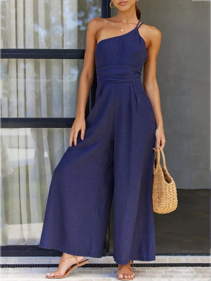 Mirla | Ryggöppning Dubbelband Jumpsuit-Eva Jonsson