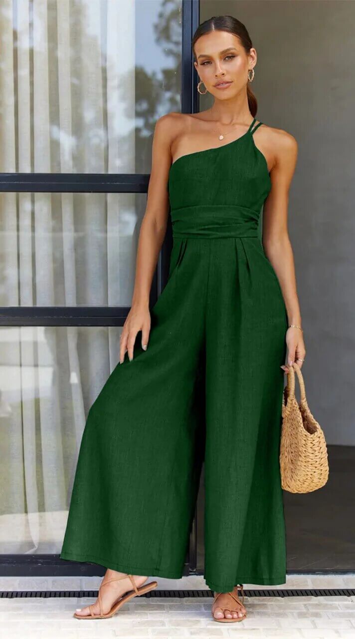 Mirla | Ryggöppning Dubbelband Jumpsuit-Eva Jonsson
