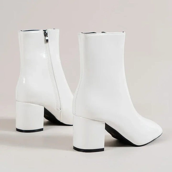 Mirla | Salomé Stylish Ankle Boots with Block Heel-Eva Jonsson