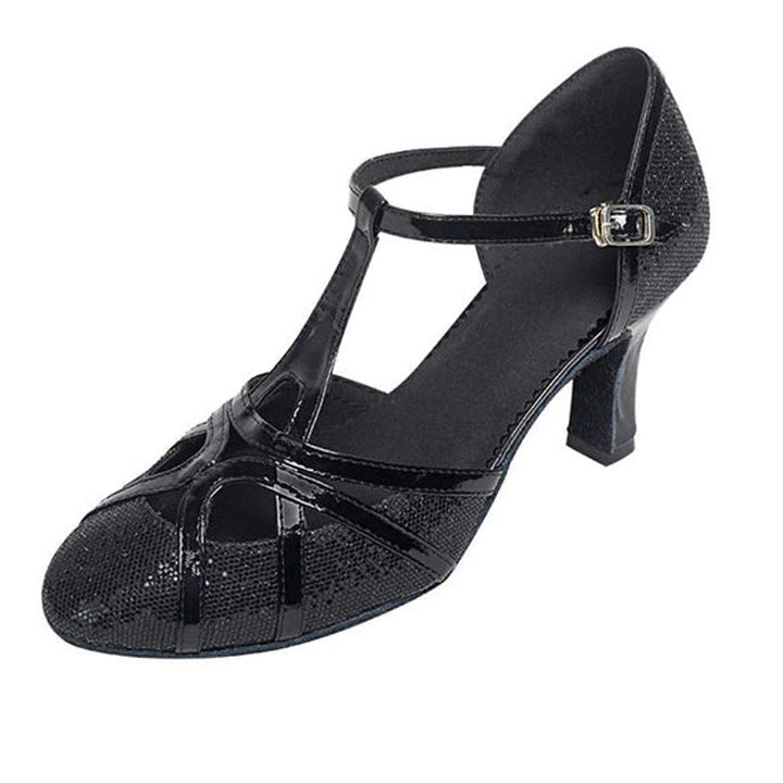 Mirla | Salsa dansskor dam Latin dansskor 7Cm-Eva Jonsson