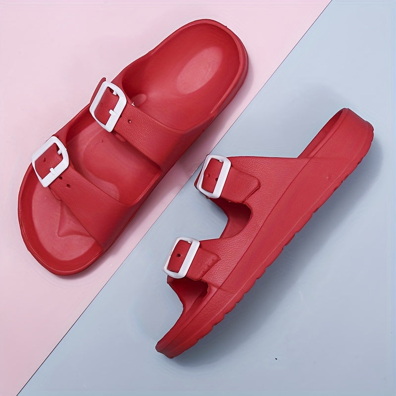 Mirla | Sandal med dubbel spänne-Eva Jonsson
