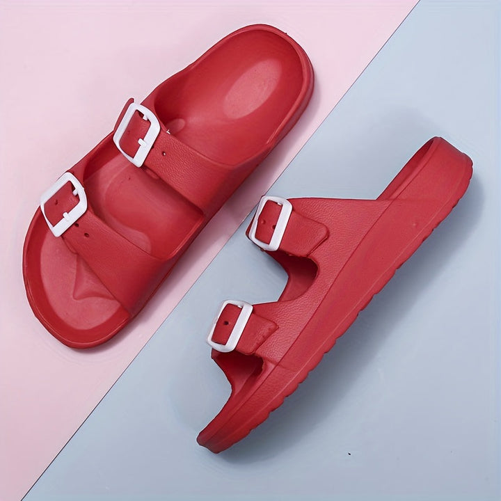 Mirla | Sandal med dubbel spänne-Eva Jonsson