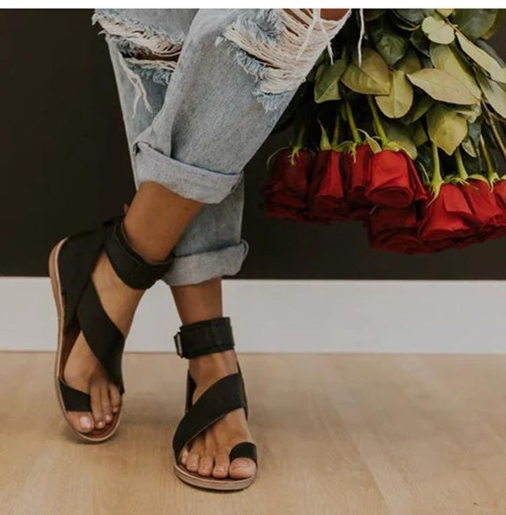 Mirla | Sandaler med korsband och tåring-Eva Jonsson