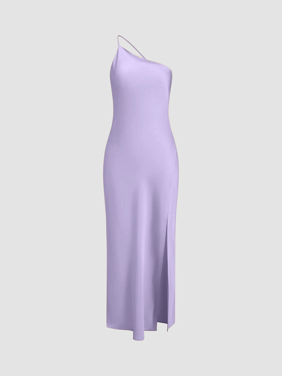 Mirla | Satin Maxi Klänning med Öppen Rygg-Eva Jonsson