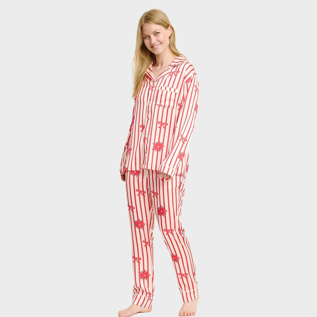 Mirla | Satin-Pyjamas - Dam-Eva Jonsson