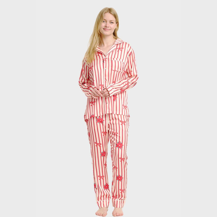 Mirla | Satin-Pyjamas - Dam-Eva Jonsson