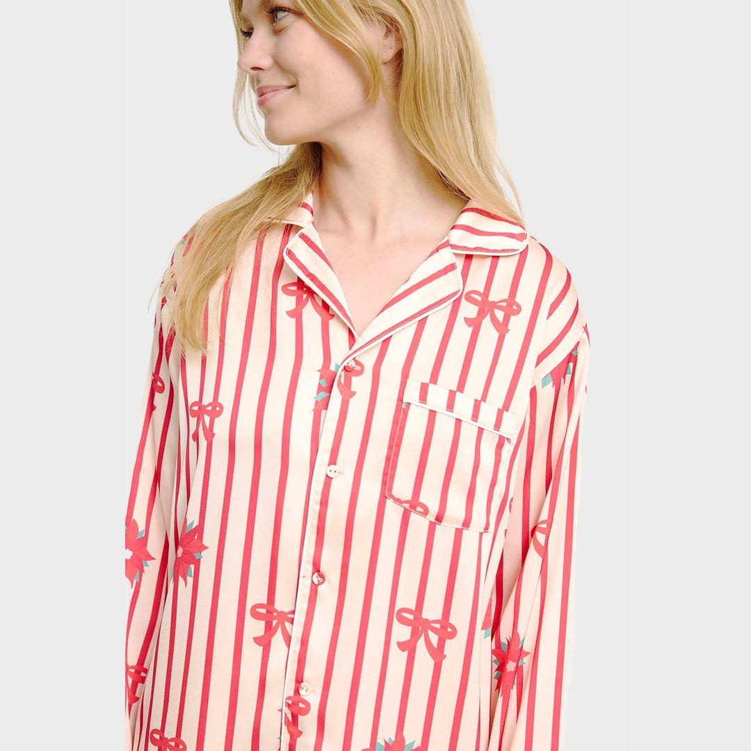 Mirla | Satin-Pyjamas - Dam-Eva Jonsson