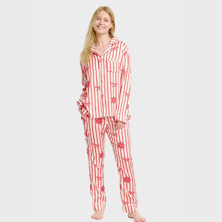Mirla | Satin-Pyjamas - Dam-Eva Jonsson