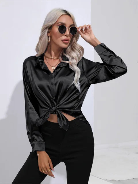 Mirla | Satinblus-Eva Jonsson