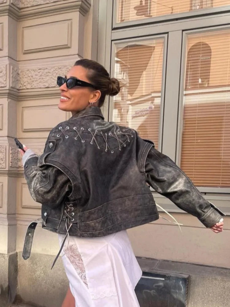 Mirla | Se Vegan Skinnjacka Timeless och Hållbar-Eva Jonsson