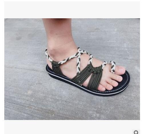 Mirla | Seilknopps fotflatsandaler-Eva Jonsson