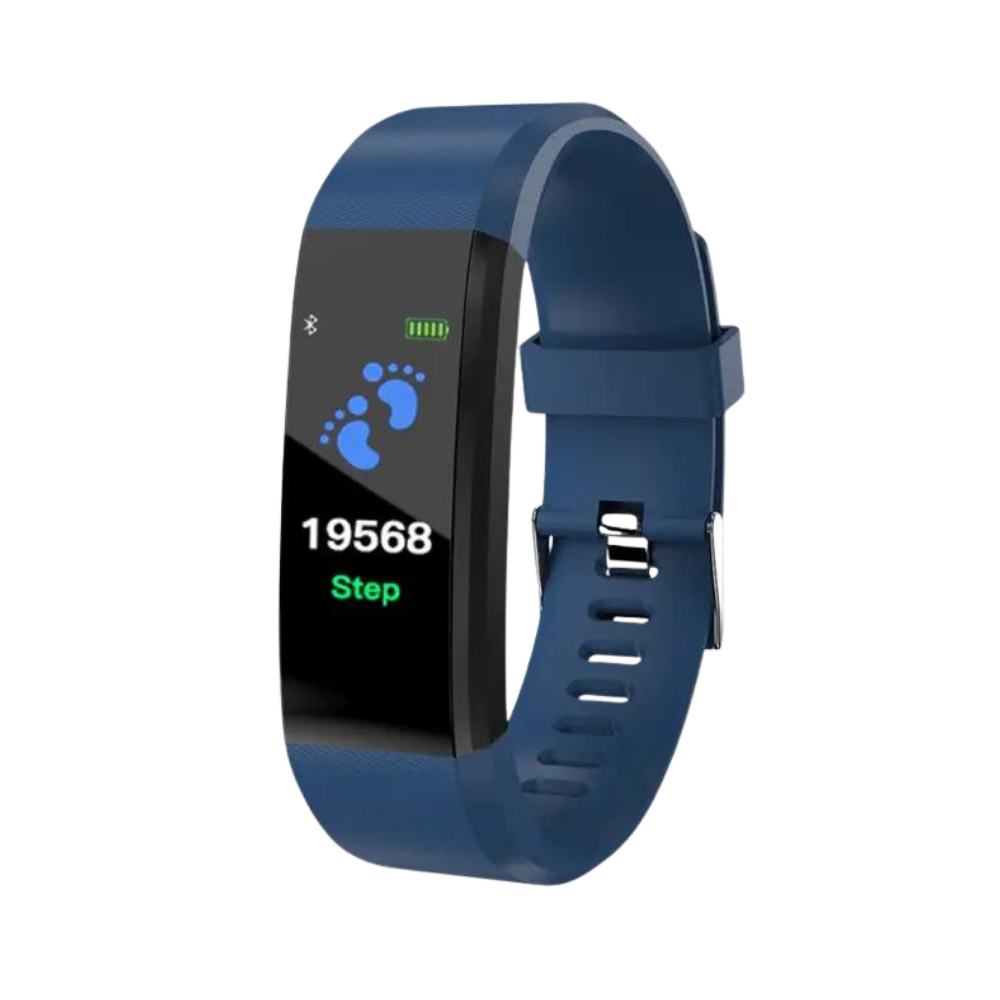 Mirla | Senior Smartwatch – Grundläggande fitness tracker med stegräknare, pulsmätare och användarvänlig design-Eva Jonsson