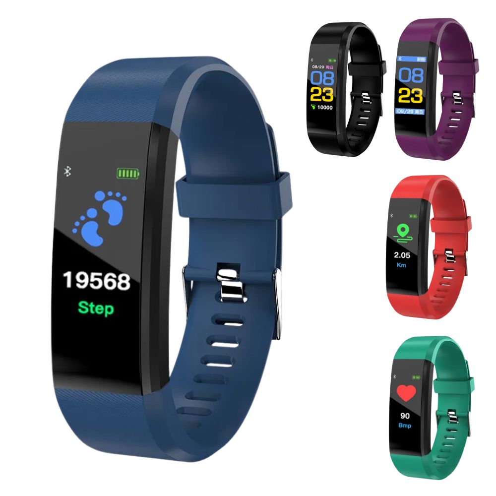 Mirla | Senior Smartwatch – Grundläggande fitness tracker med stegräknare, pulsmätare och användarvänlig design-Eva Jonsson