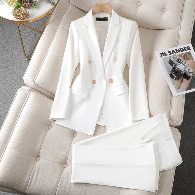 Mirla | Set med blazer och byxor-Eva Jonsson