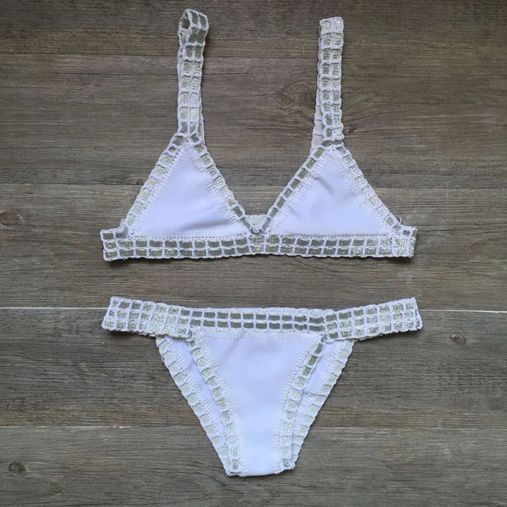 Mirla | Sexiga bikinis sommar kvinnor baddräkt handcrochet bikini-set badkläder strand baddräkt bikinit damer monokini-Eva Jonsson
