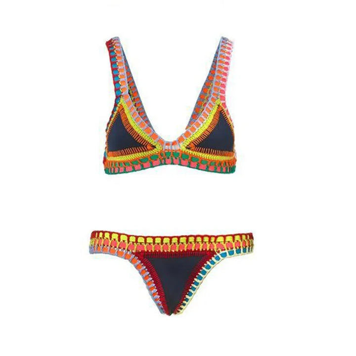 Mirla | Sexiga bikinis sommar kvinnor baddräkt handcrochet bikini-set badkläder strand baddräkt bikinit damer monokini-Eva Jonsson