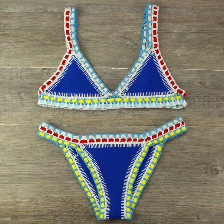 Mirla | Sexiga bikinis sommar kvinnor baddräkt handcrochet bikini-set badkläder strand baddräkt bikinit damer monokini-Eva Jonsson