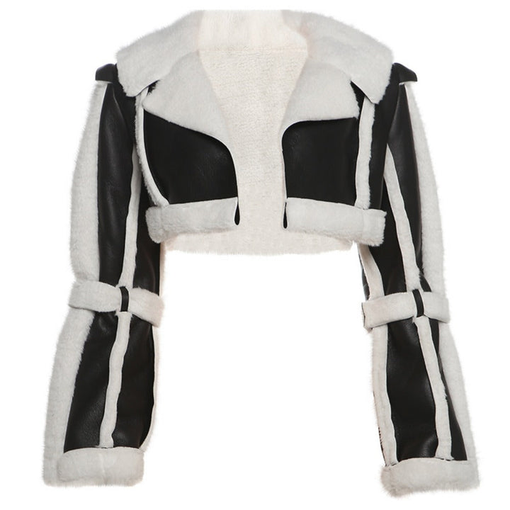 Mirla | Shearling Cropped Jacket för Damer-Eva Jonsson