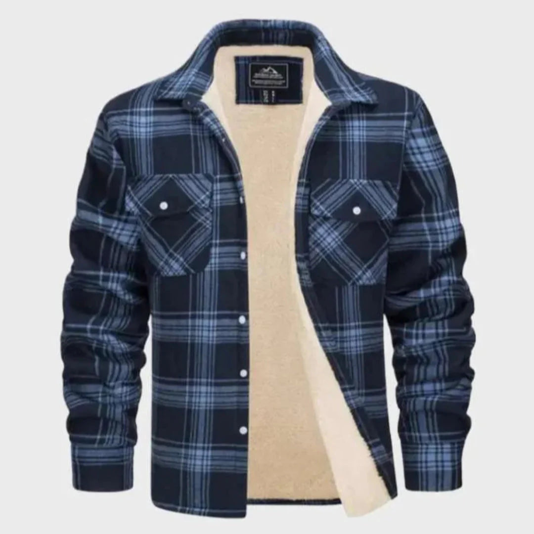 Mirla | Sherpa-Fodrad Flanelljacka-Eva Jonsson