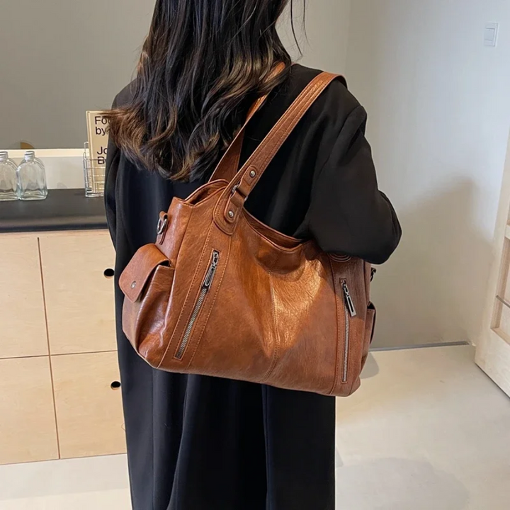 Mirla | Shopper väska med mönster-Eva Jonsson
