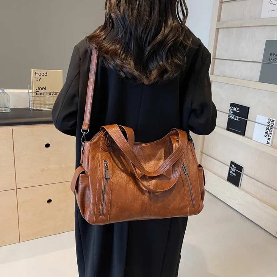 Mirla | Shopper väska med mönster-Eva Jonsson