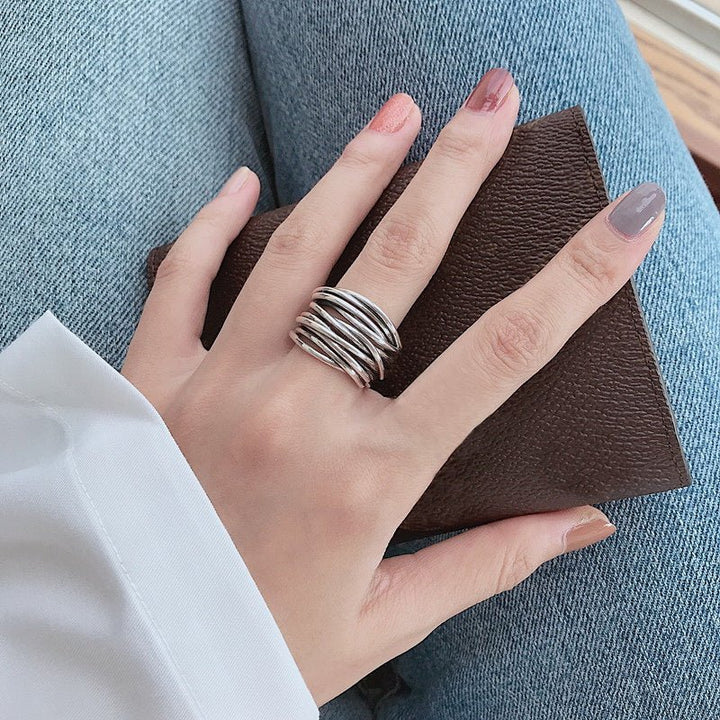 Mirla | Silver Justerbar Ring I Lager-Eva Jonsson