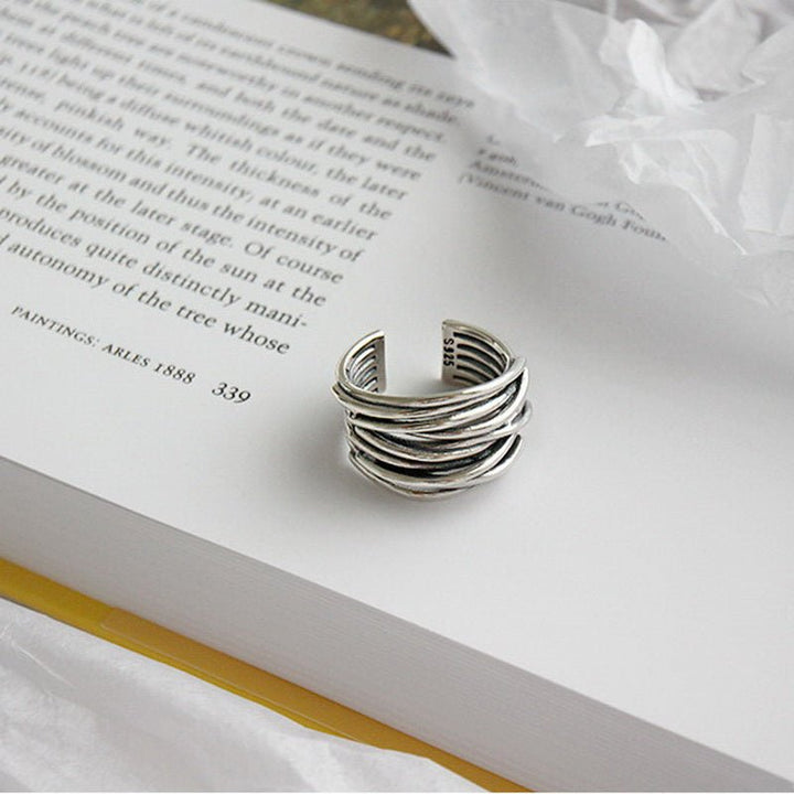 Mirla | Silver Justerbar Ring I Lager-Eva Jonsson