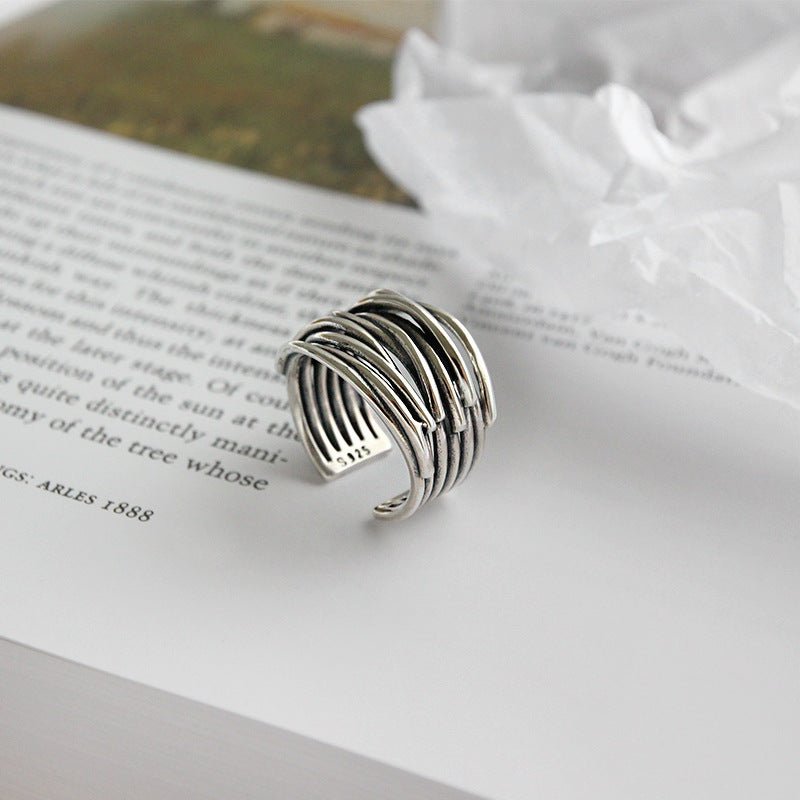 Mirla | Silver Justerbar Ring I Lager-Eva Jonsson