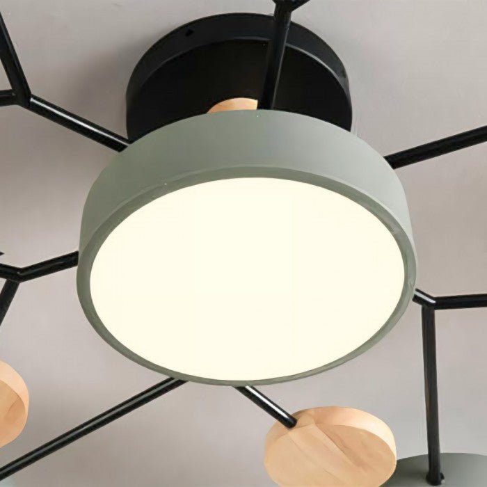 Mirla | Skandinavisk Taklampa – Grenformad Design, Stilren & Hållbar med LED Teknik-Eva Jonsson