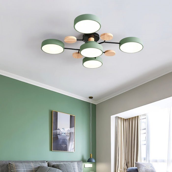 Mirla | Skandinavisk Taklampa – Grenformad Design, Stilren & Hållbar med LED Teknik-Eva Jonsson