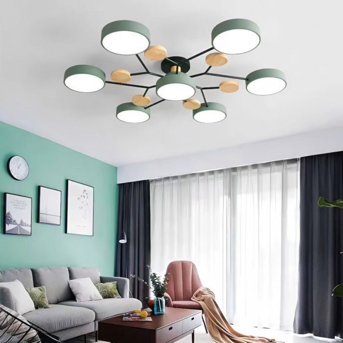 Mirla | Skandinavisk Taklampa – Grenformad Design, Stilren & Hållbar med LED Teknik-Eva Jonsson