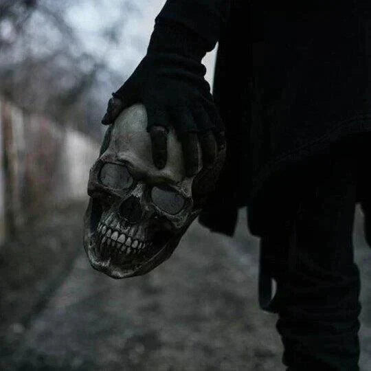 Mirla | Skelett | Läskig Skalle Mask-Eva Jonsson