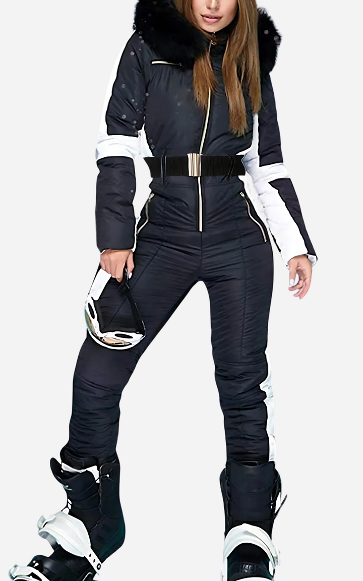 Mirla | Skidoverall 1 styck med bälte Damer Elegans och värme-Eva Jonsson