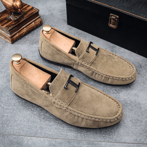 Mirla | Sko för män Klassiska loafers män Lyxig bearbetning Avslappnad & Formal-Eva Jonsson