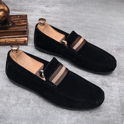 Mirla | Sko för män Klassiska loafers män Lyxig bearbetning Avslappnad & Formal-Eva Jonsson