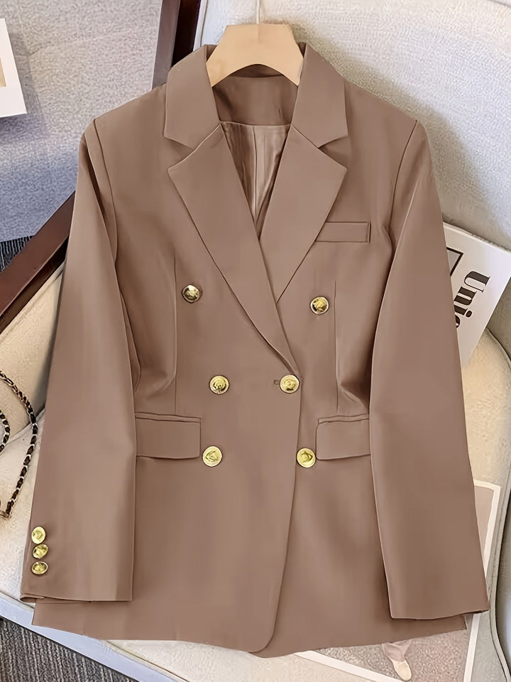 Mirla | Skräddarsydd Dubbeldyst Blazer – Året Runt Formell Klädsel-Eva Jonsson