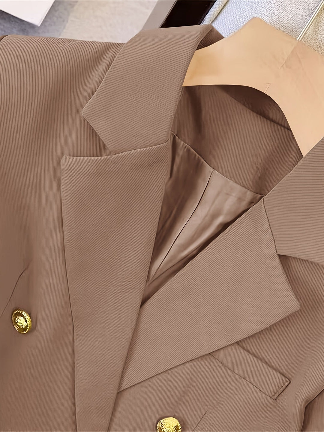 Mirla | Skräddarsydd Dubbeldyst Blazer – Året Runt Formell Klädsel-Eva Jonsson