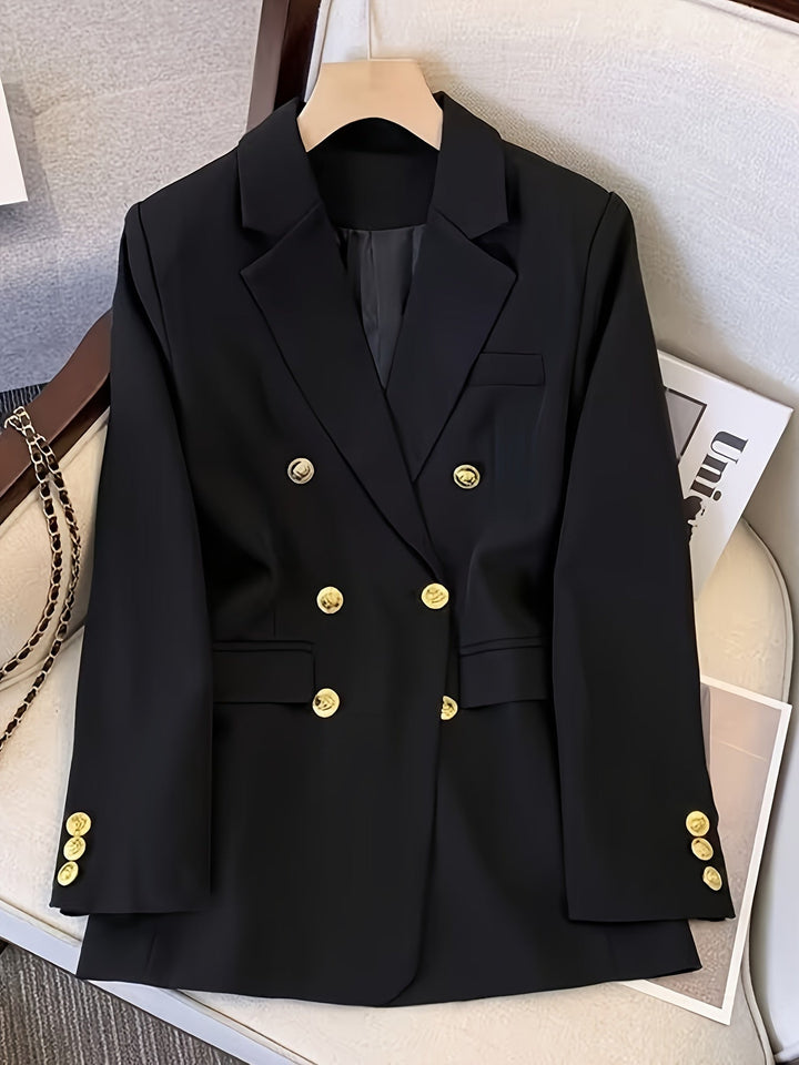 Mirla | Skräddarsydd Dubbeldyst Blazer – Året Runt Formell Klädsel-Eva Jonsson