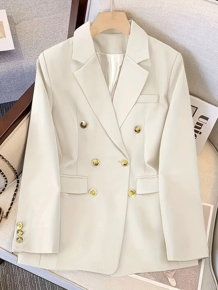 Mirla | Skräddarsydd Dubbeldyst Blazer – Året Runt Formell Klädsel-Eva Jonsson