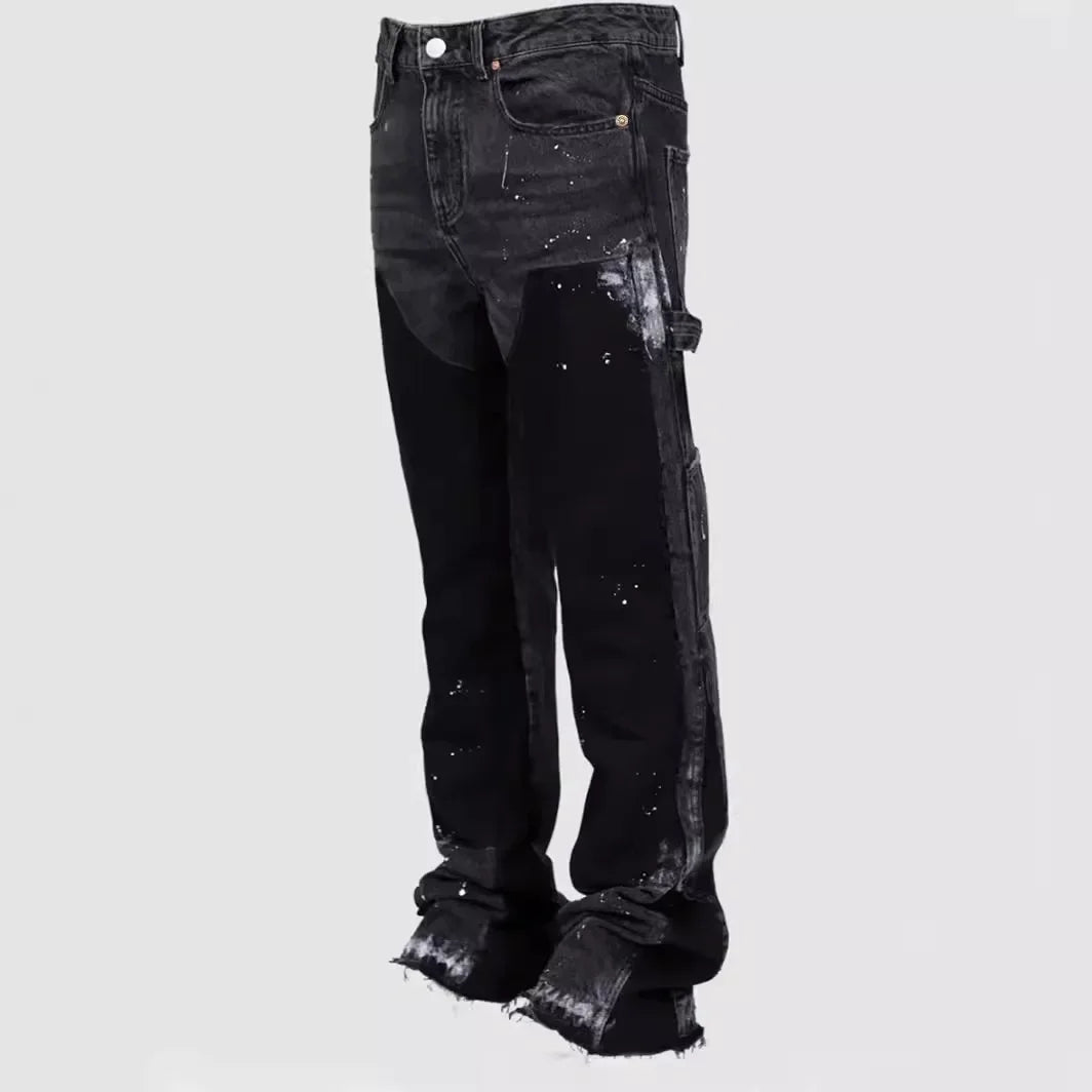 Mirla | Slacksjeans i lagerlook för herrar-Eva Jonsson