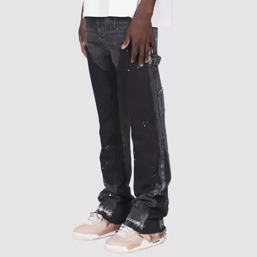 Mirla | Slacksjeans i lagerlook för herrar-Eva Jonsson