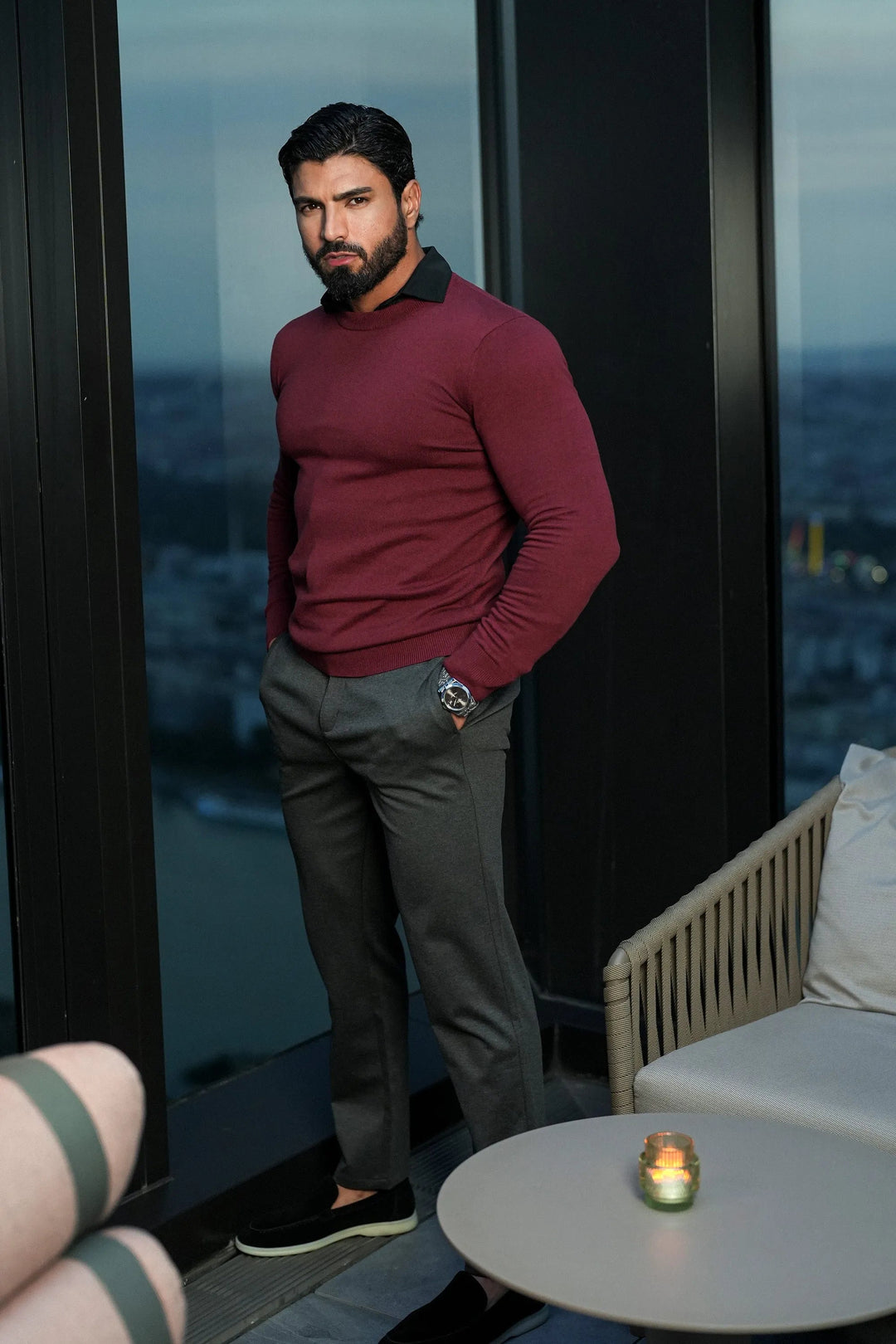 Mirla | Slim Fit Byxa för Vintern-Eva Jonsson