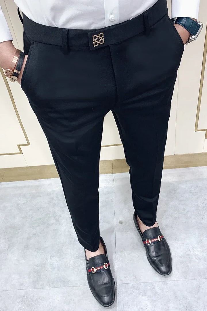 Mirla | Slim Fit Byxor för Herrar-Eva Jonsson