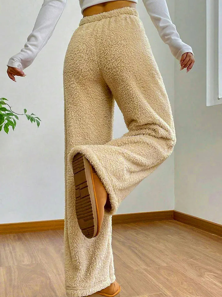 Mirla | Slim Fit Byxor med Dragsko-Eva Jonsson