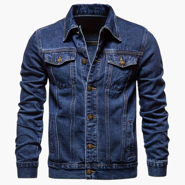 Mirla | Slim-Fit fritids-denimjacka för män-Eva Jonsson