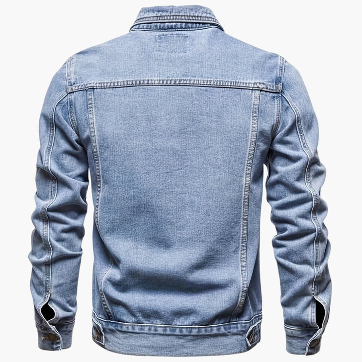 Mirla | Slim-Fit fritids-denimjacka för män-Eva Jonsson