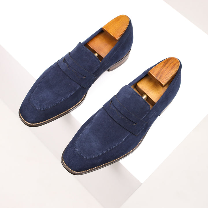 Mirla | Slip On Läder Penny Loafers Herrskor-Eva Jonsson