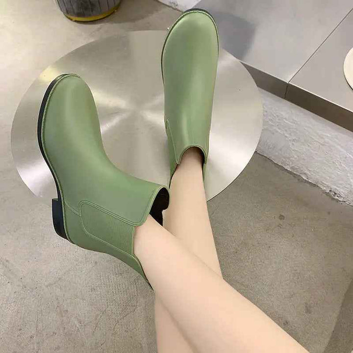 Mirla | Slip-On Regnstövlar - Bekväm Polstrad Design för Kvinnor-Eva Jonsson