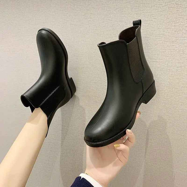 Mirla | Slip-On Regnstövlar - Bekväm Polstrad Design för Kvinnor-Eva Jonsson