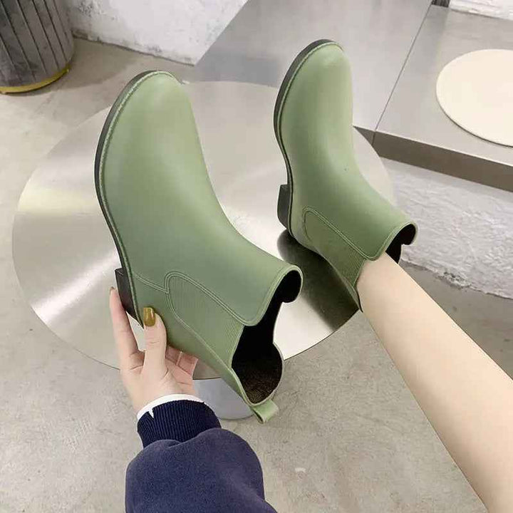Mirla | Slip-On Regnstövlar - Bekväm Polstrad Design för Kvinnor-Eva Jonsson